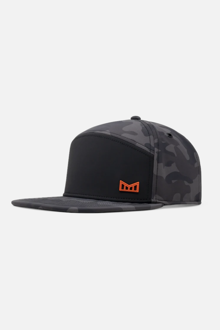 Melin Men's Thermal Trenches Icon Infinite Snapback Hat in Black Camo