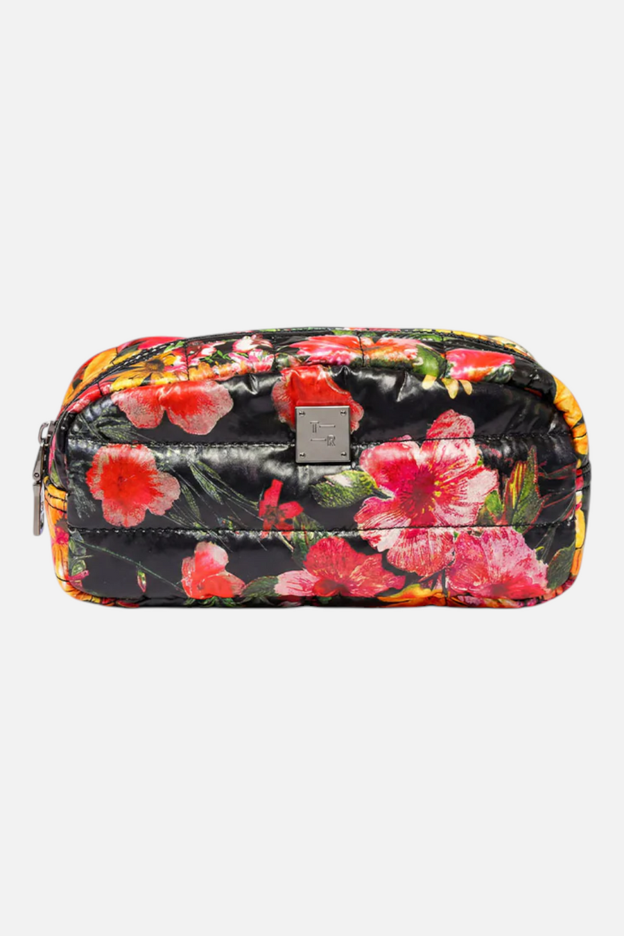 Think Royln Touch Up Carry All Essentials Pouch Bag in Floral