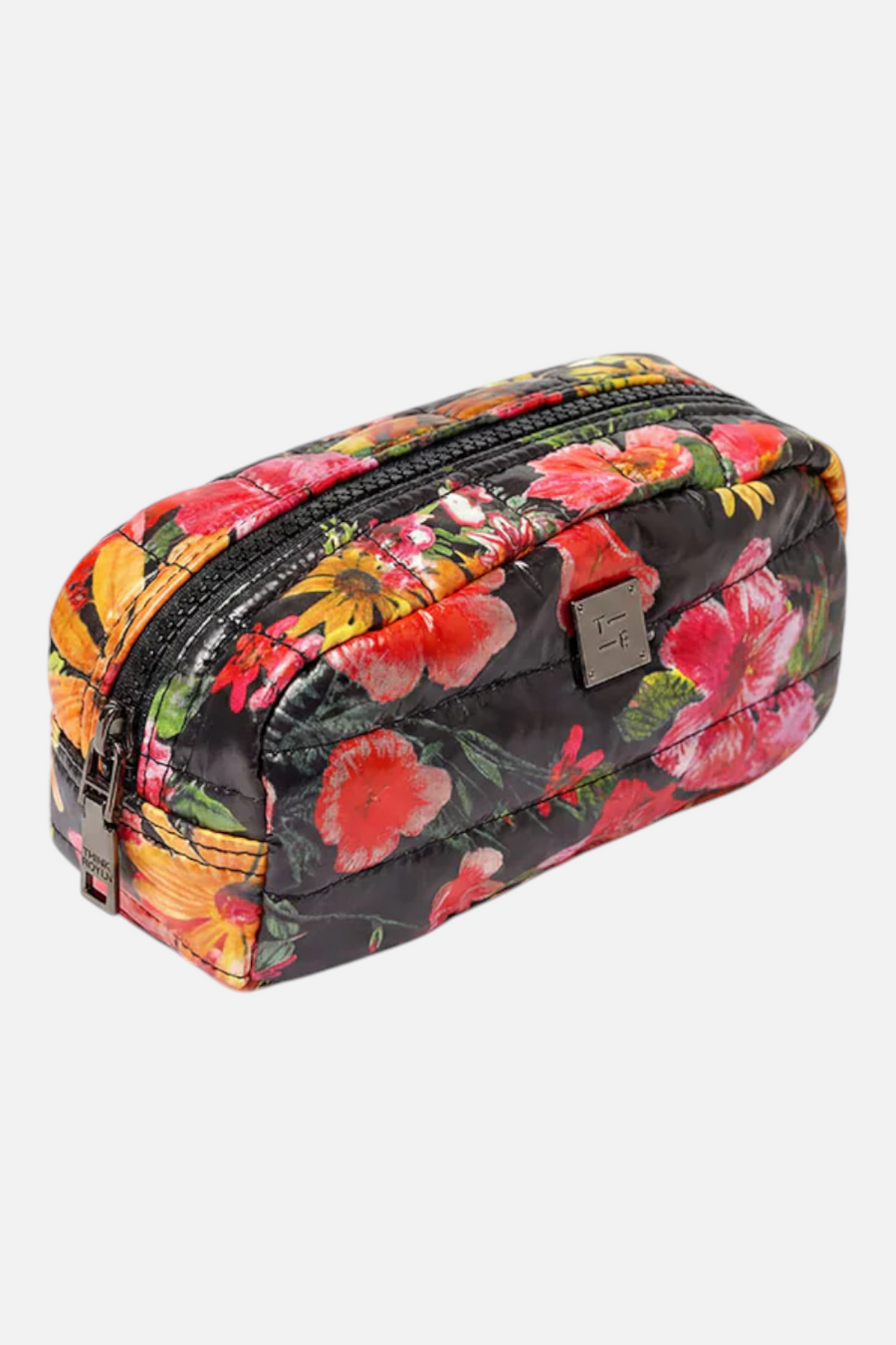 Think Royln Touch Up Carry All Essentials Pouch Bag in Floral