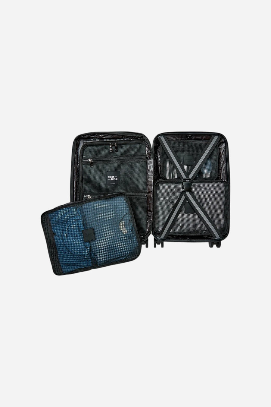 Think Royln Accomplice Suitcase in Iced Grey
