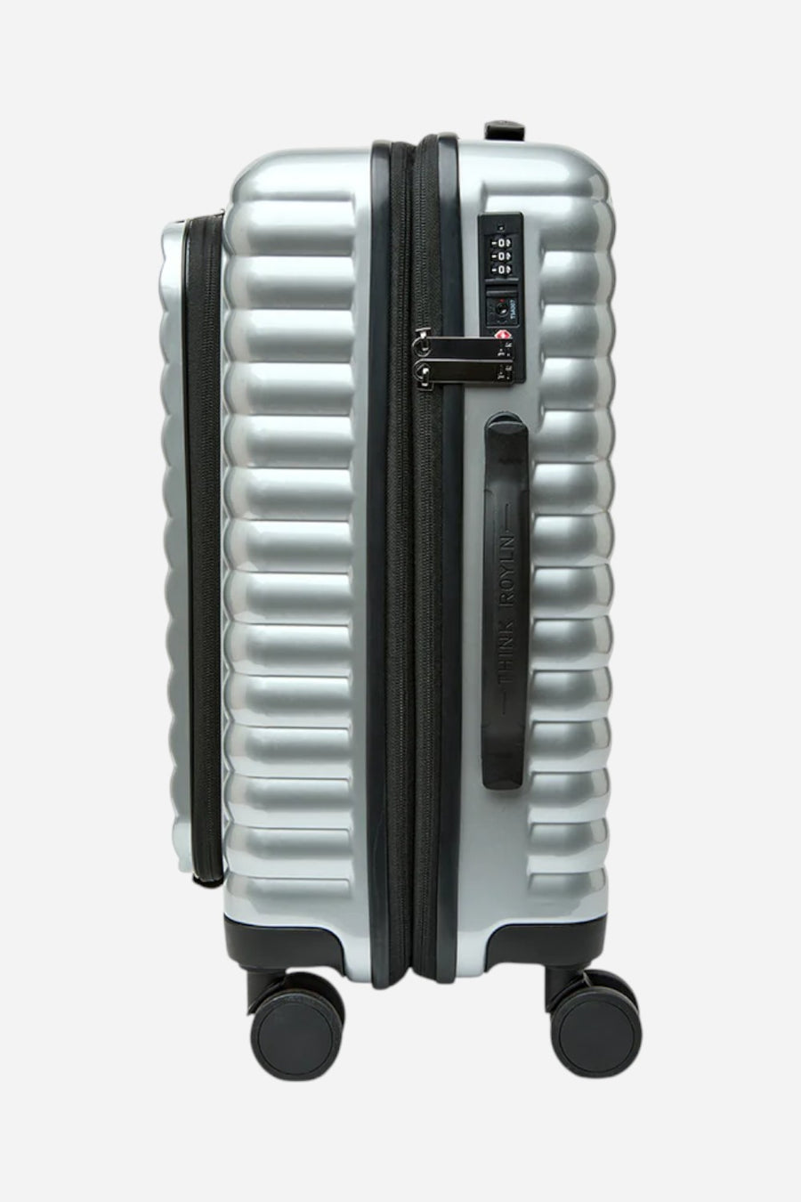 Think Royln Accomplice Suitcase in Iced Grey