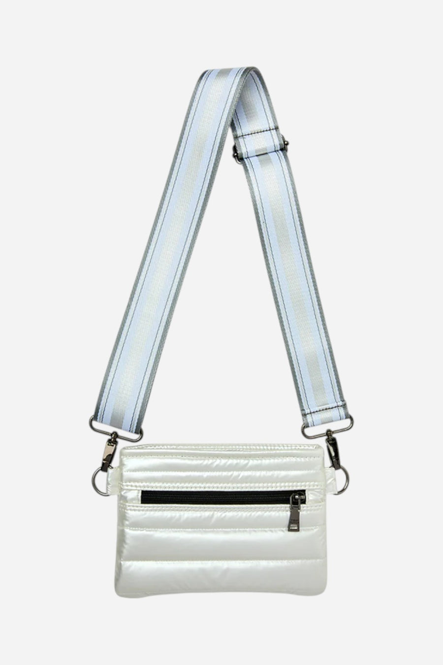 Think Royln Bum Bag/Crossbody in Pearl Vanilla