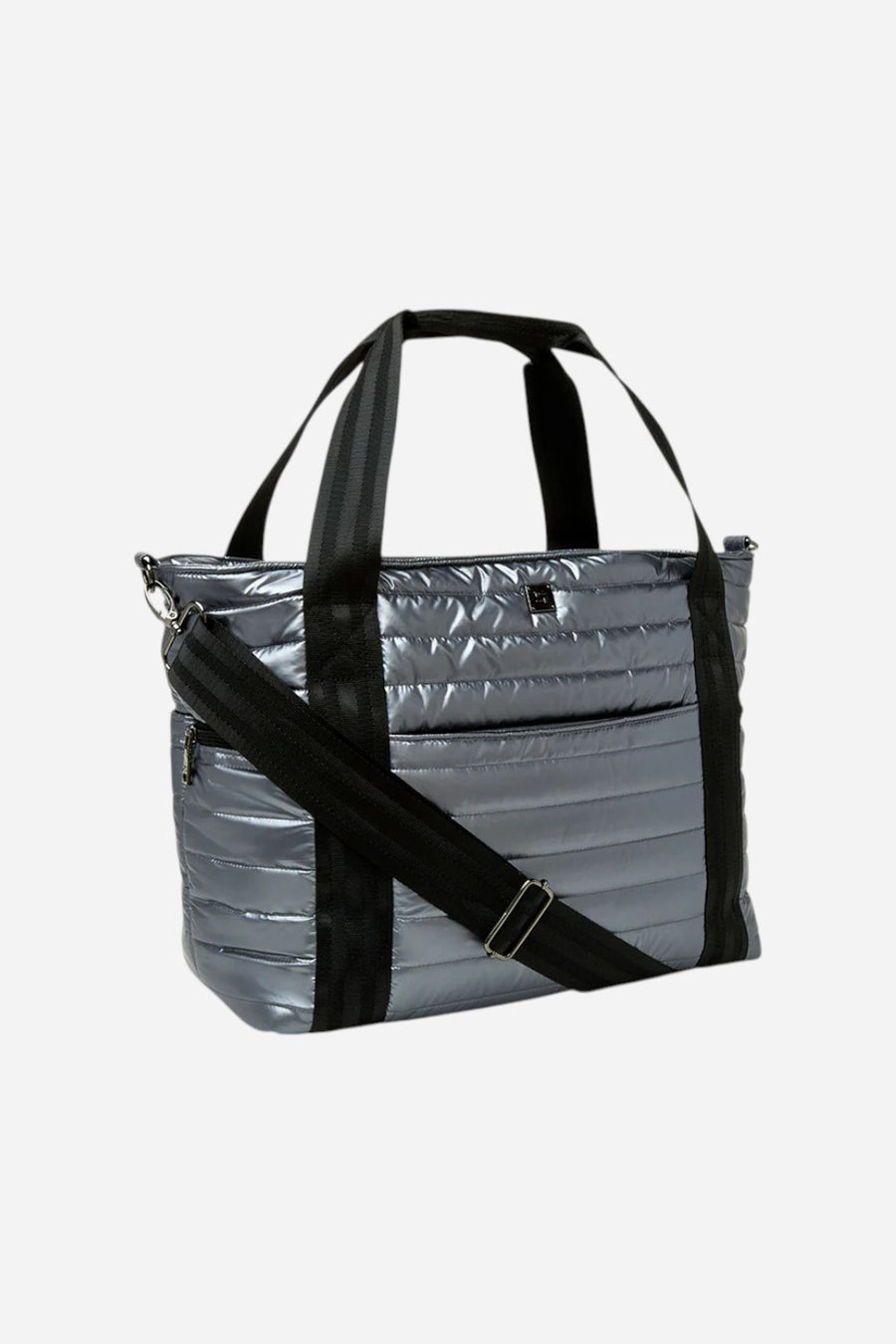 Think Royln Jetset Wingman Tote in Pearl Pewter