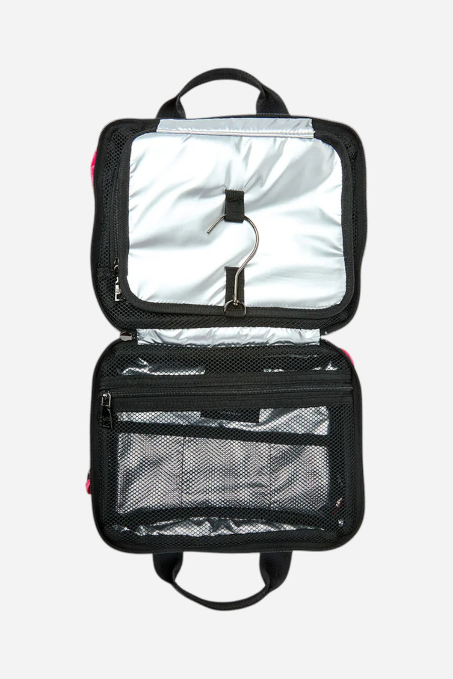 Think Royln Stowaway Toiletry Case in Pearl Silver