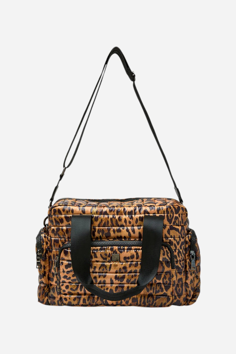 Think Royln Voyager Travel Bag in Pearl Leopard