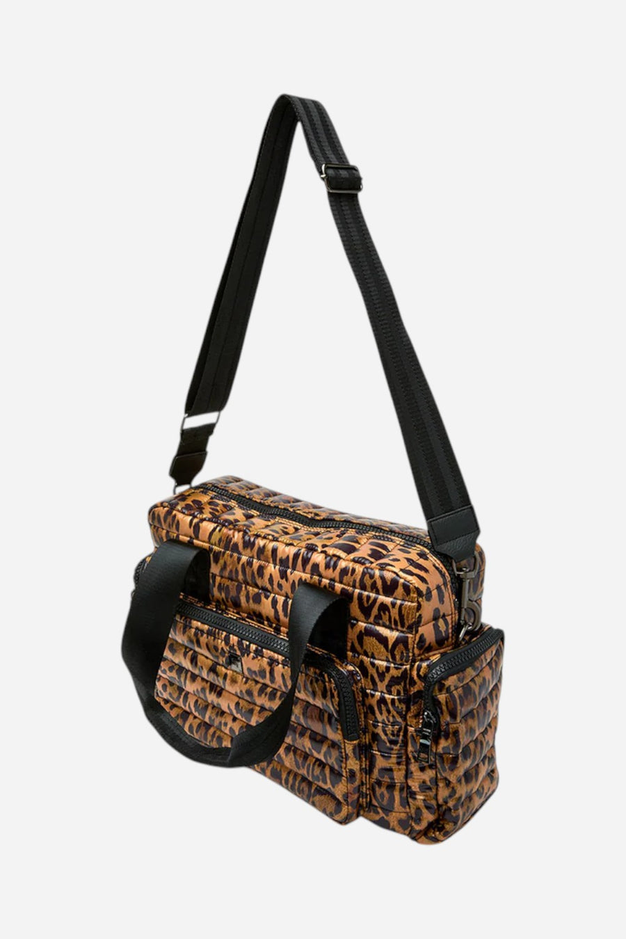 Think Royln Voyager Travel Bag in Pearl Leopard