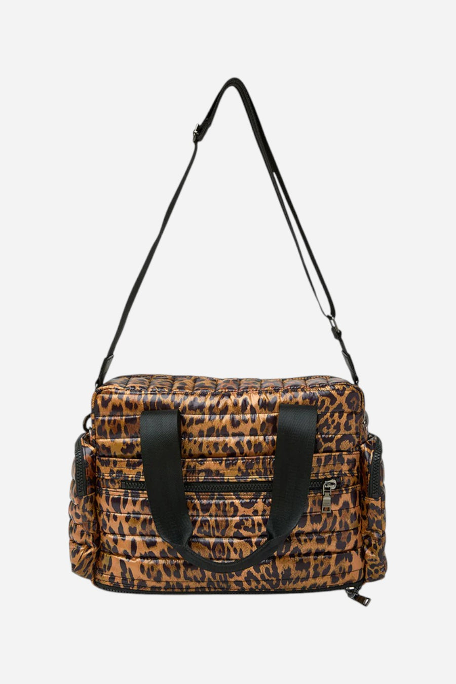 Think Royln Voyager Travel Bag in Pearl Leopard