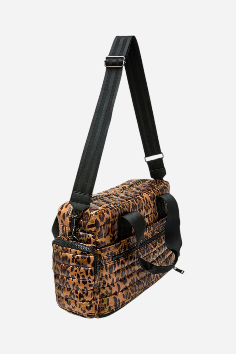 Think Royln Voyager Travel Bag in Pearl Leopard