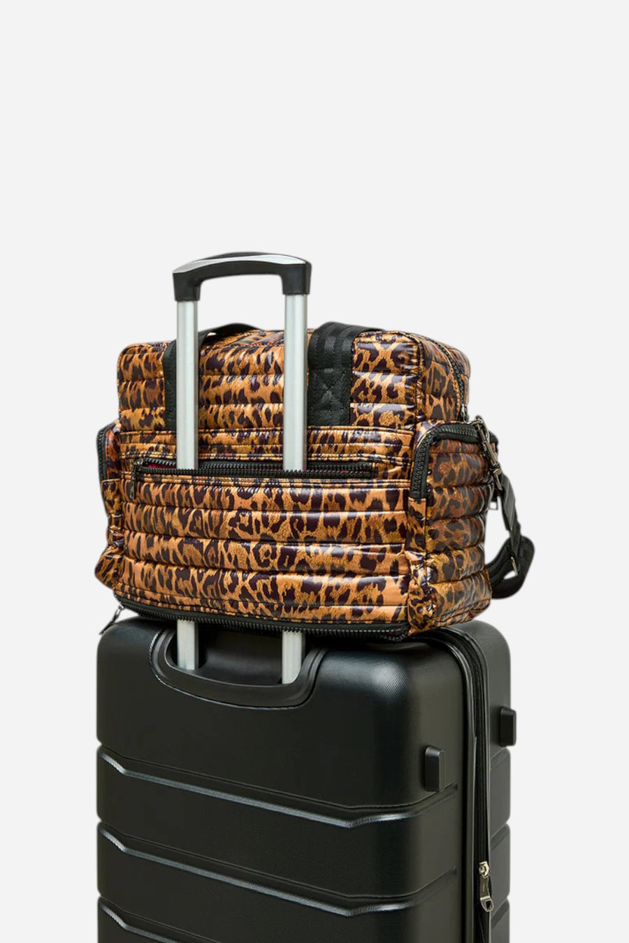 Think Royln Voyager Travel Bag in Pearl Leopard