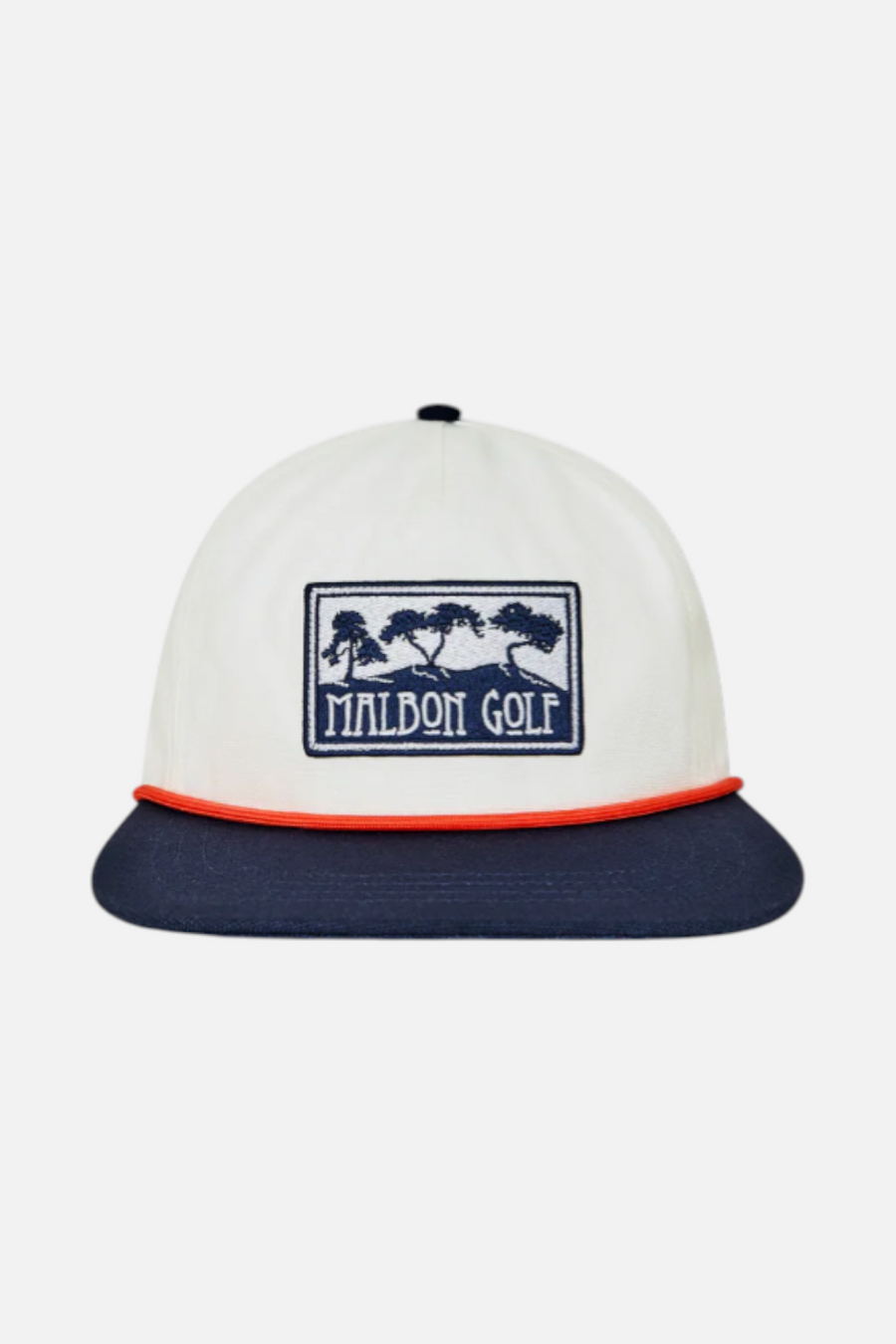 Malbon Golf Torrey Pines Rope Hat in White