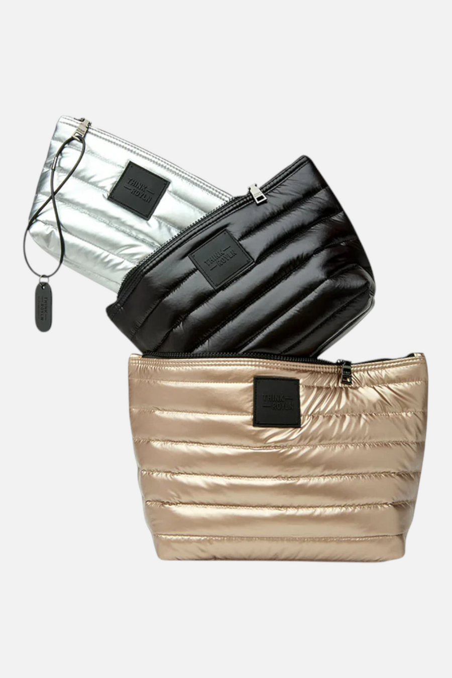 Think Royln Travel Trio Cashmere, Silver, & Black