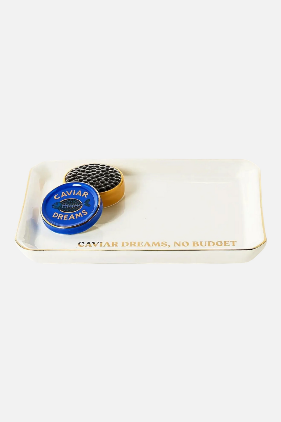 Two's Company Caviar Dreams Decorative Tray