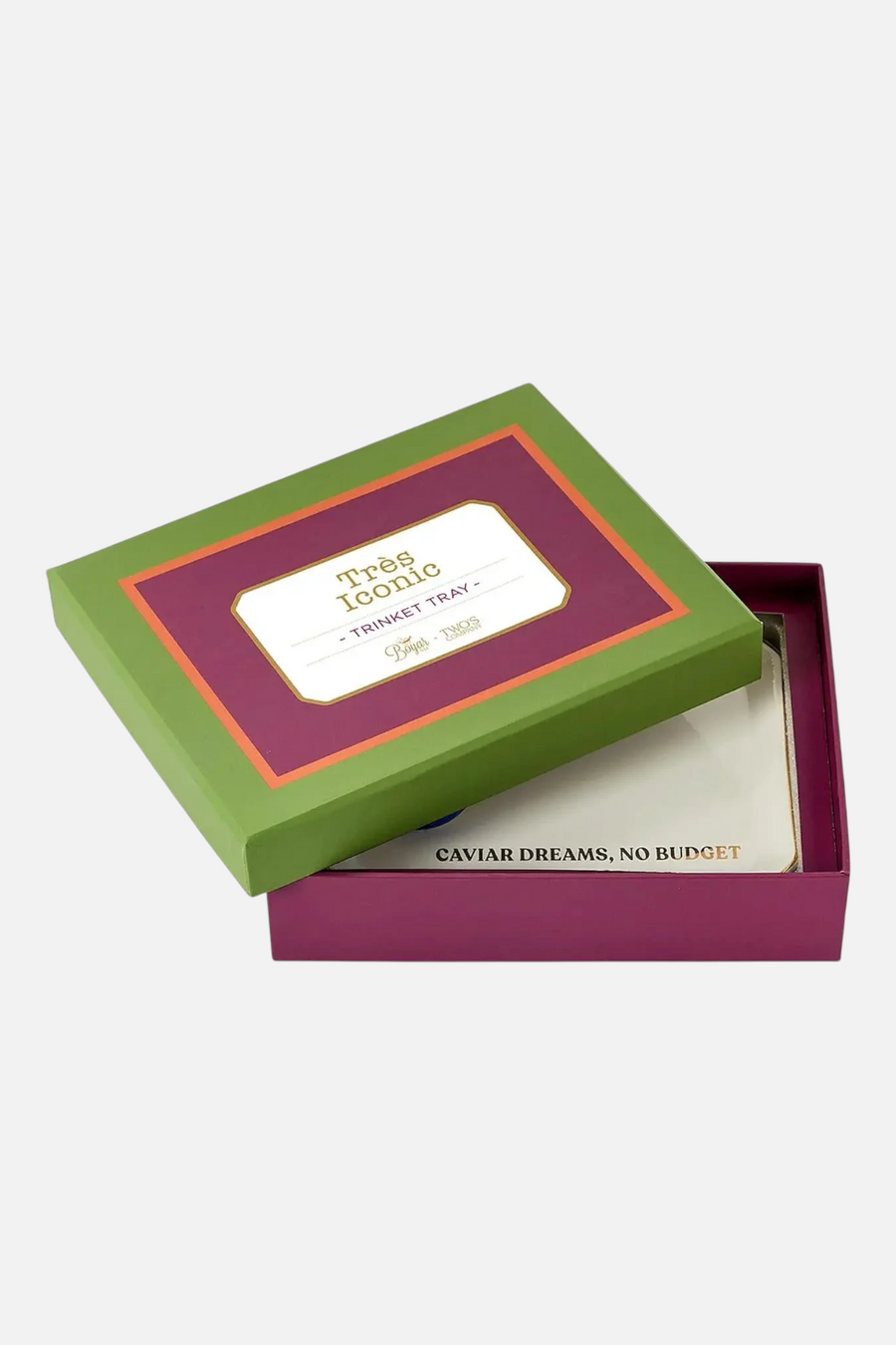 Two's Company Caviar Dreams Decorative Tray