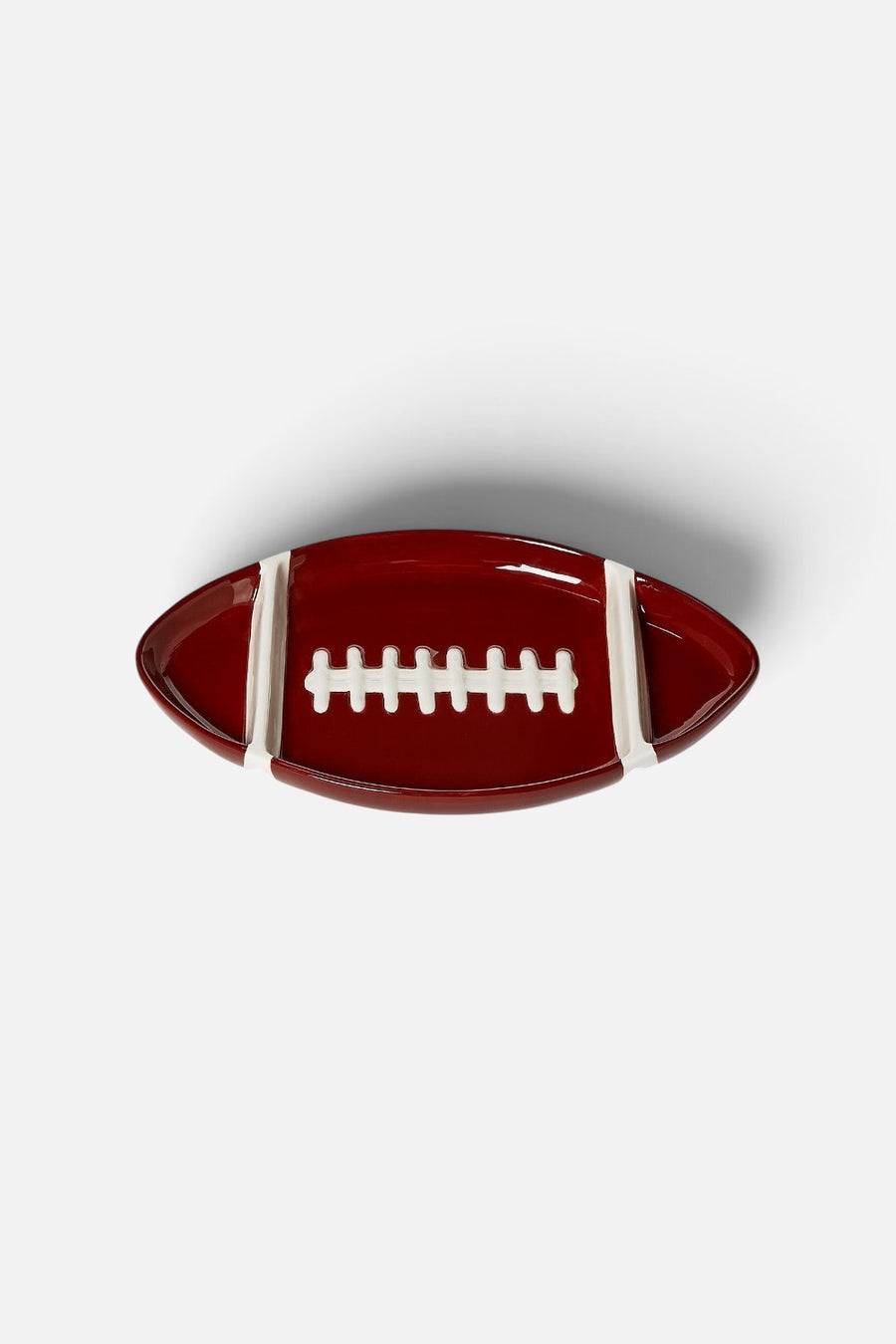 Two's Company Football Sectional Serving Platter