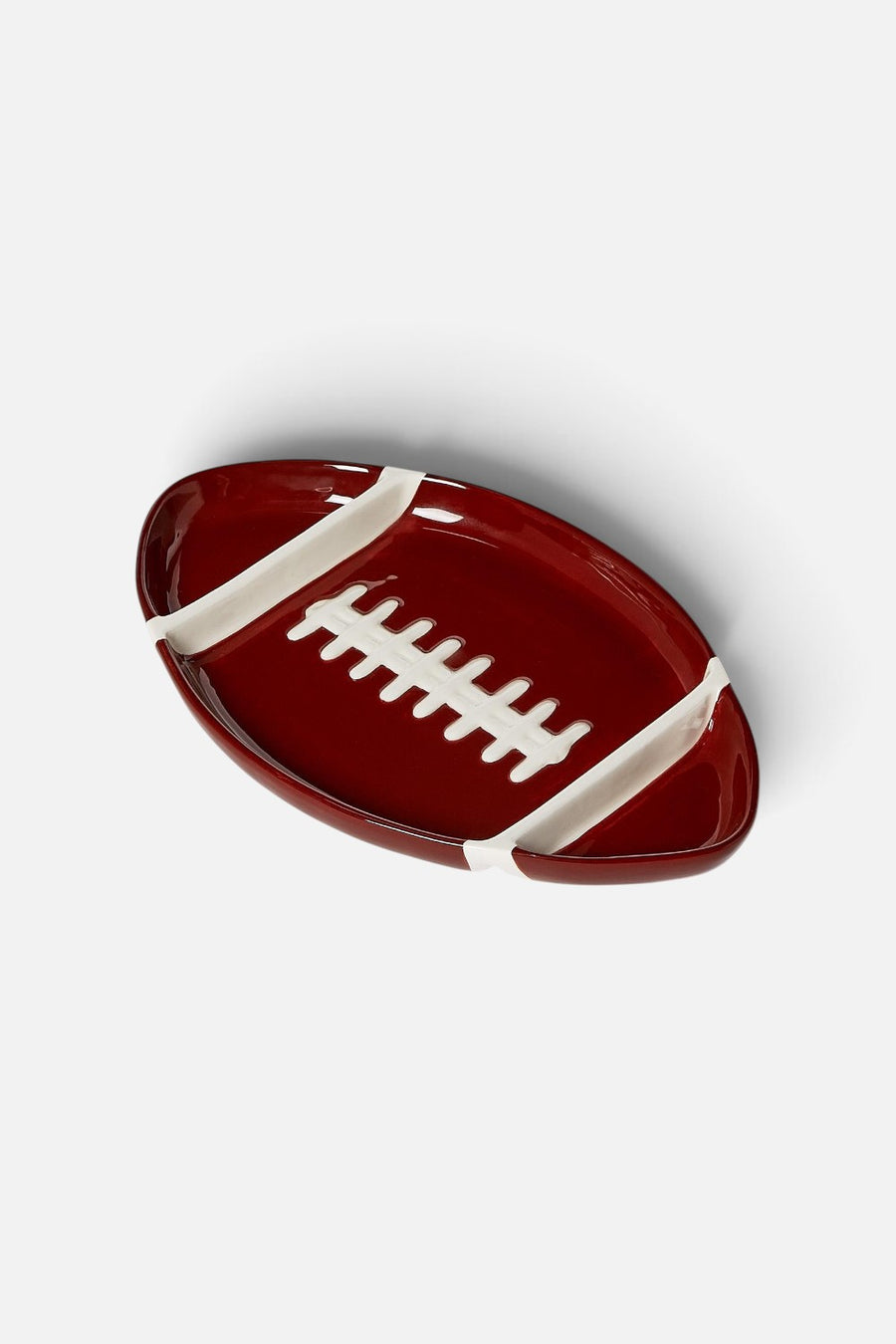 Two's Company Football Sectional Serving Platter