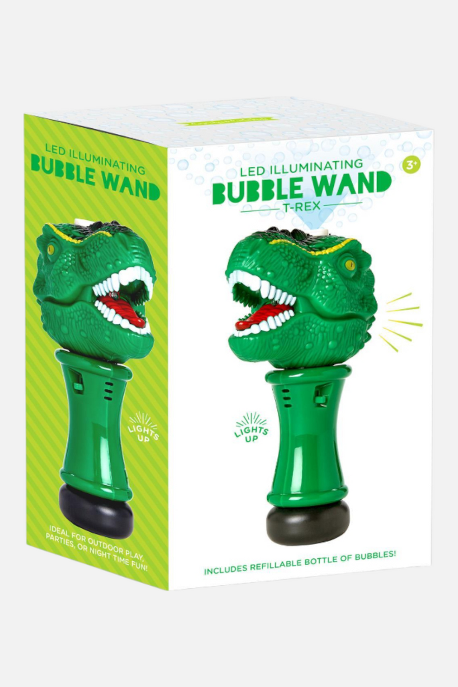 Two's Company Kid's T-Rex Bubble Wand Blower