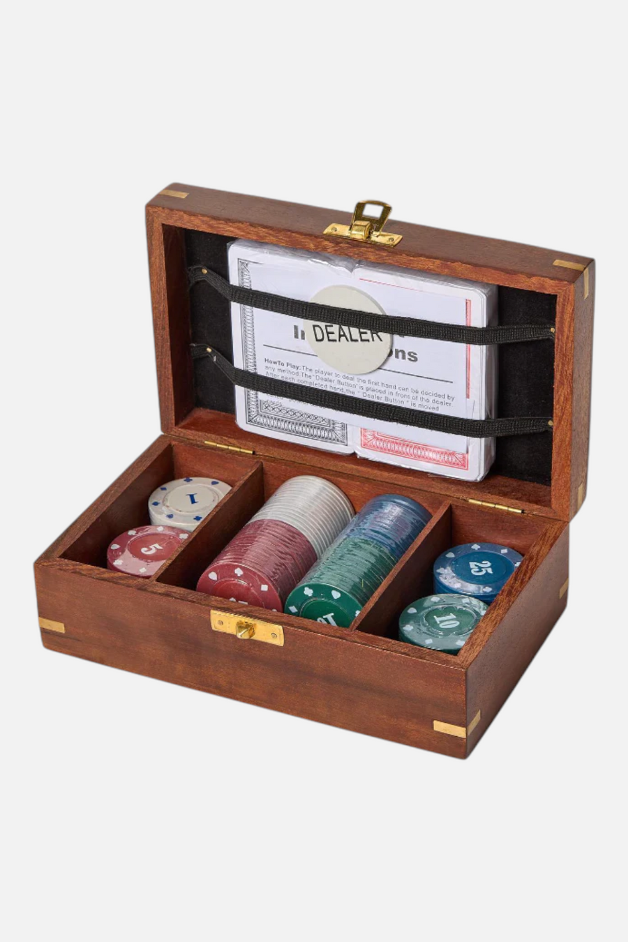 Two's Company Turf Club Poker Set