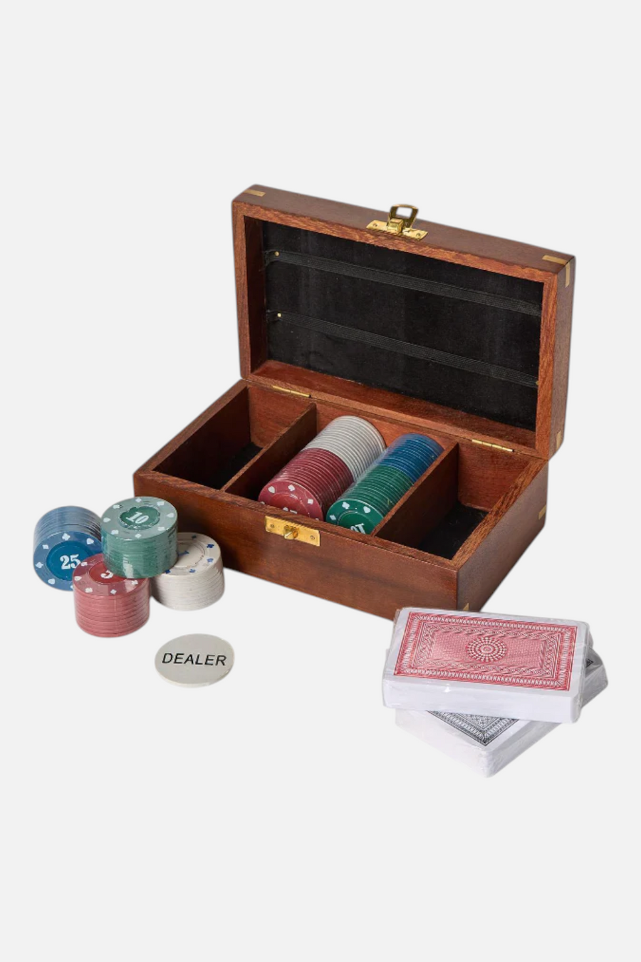 Two's Company Turf Club Poker Set