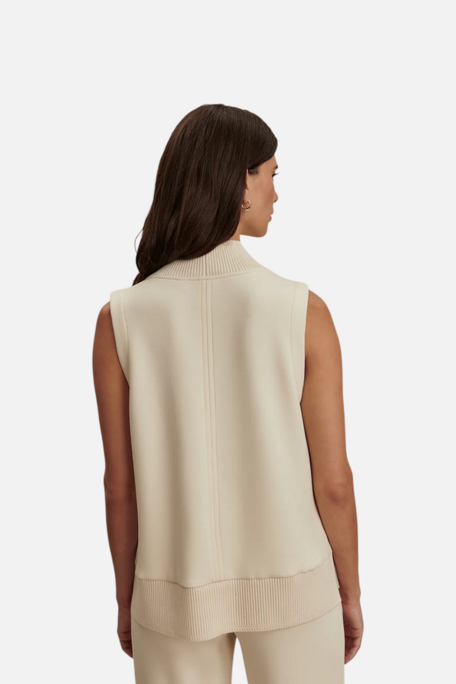 Varley Freida V Neck Tank in Pristine