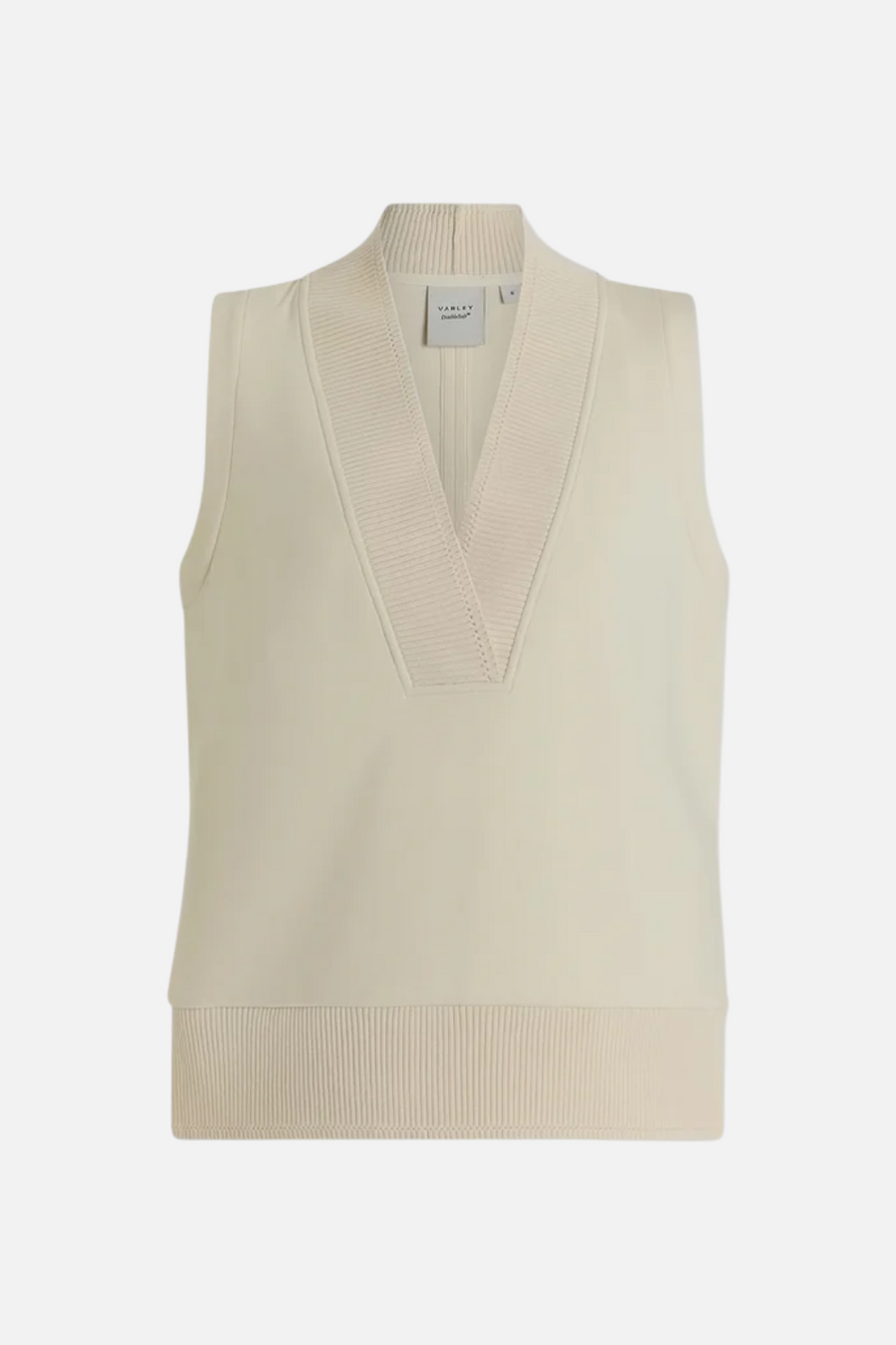 Varley Freida V Neck Tank in Pristine