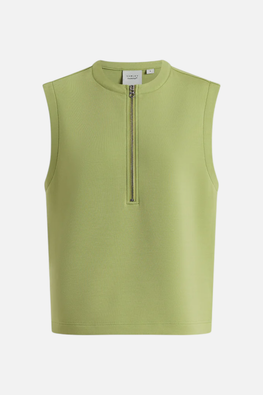 Varley Simmons Half-Zip Tank in Fern