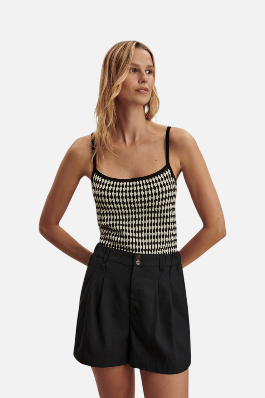 Varley Tansy Woven Short 3" in Black