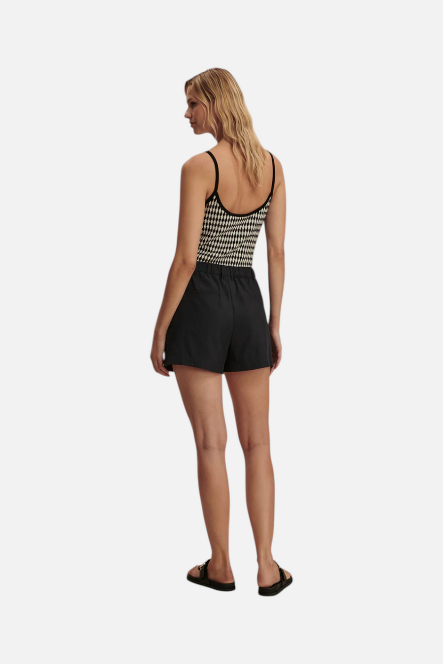Varley Tansy Woven Short 3" in Black