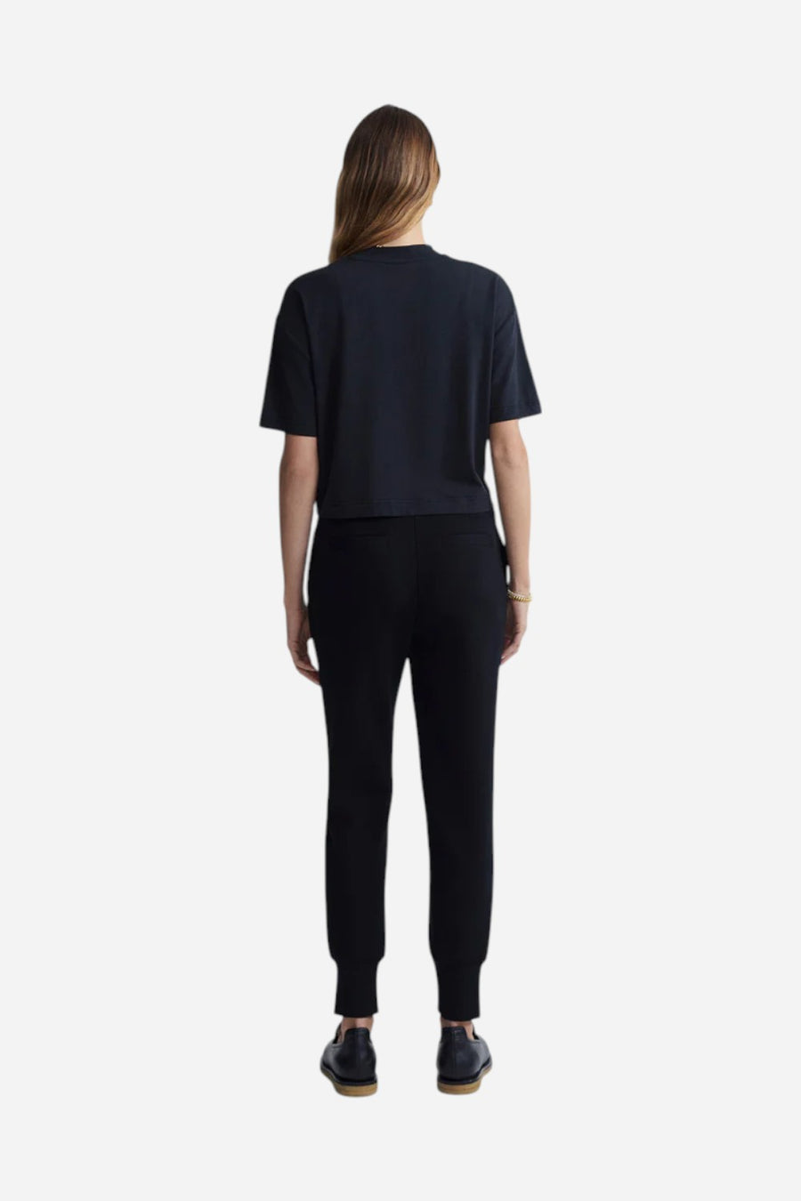 Varley Venice Easy Tee in Black