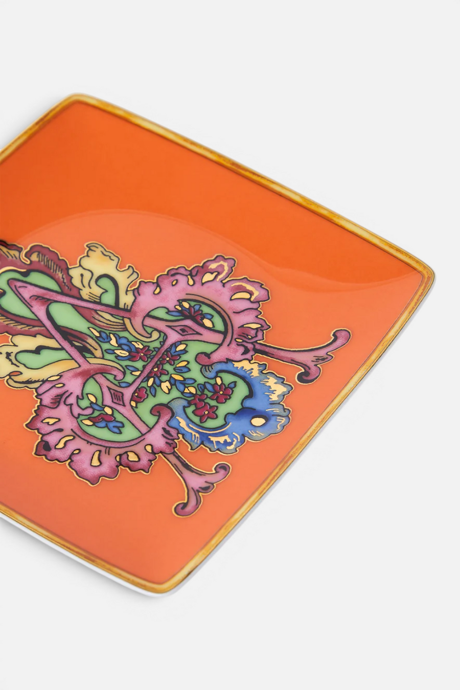 Versace Holiday Alphabet Canape Dish, Square