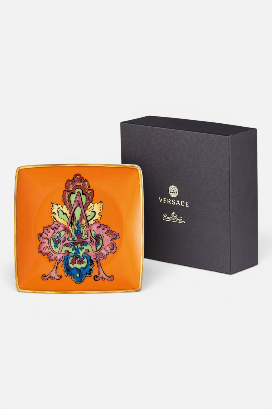 Versace Holiday Alphabet Canape Dish, Square