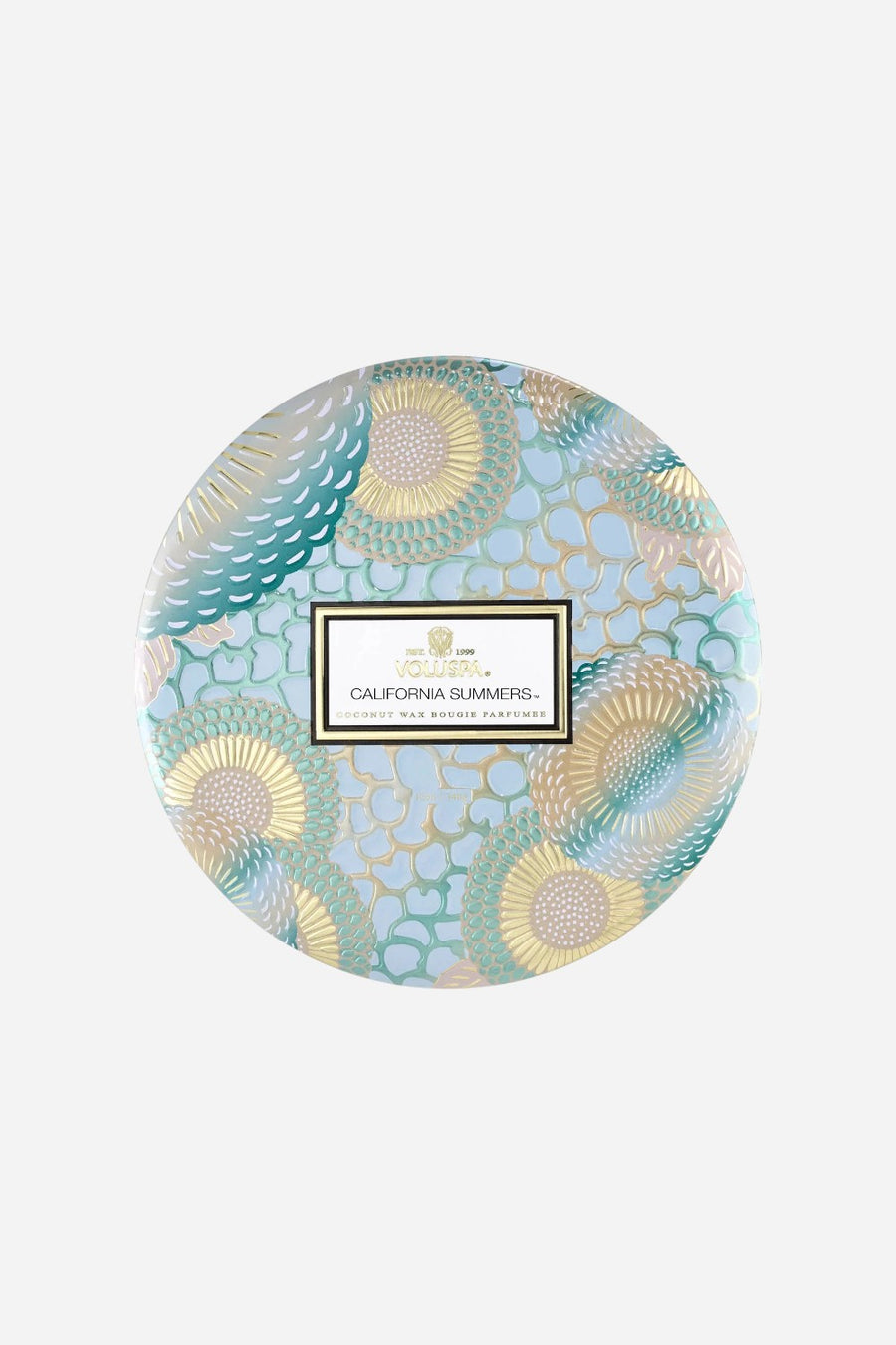 Voluspa California Summers 3-Wick Tin Candle