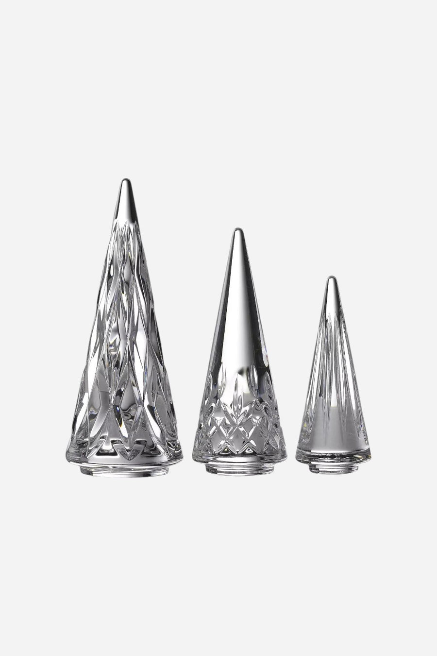 Waterford Lismore Standing Tree - Set of 3