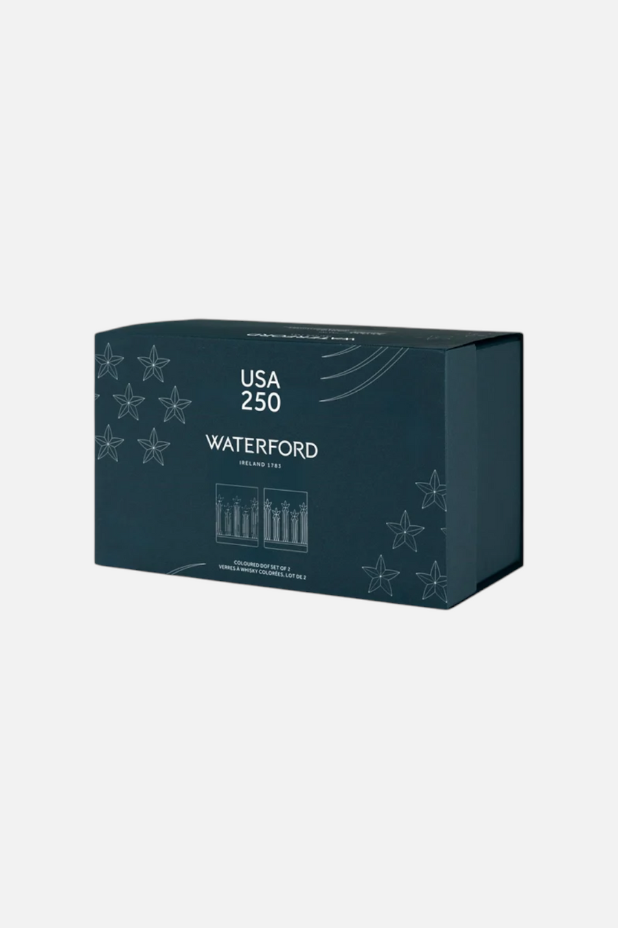 Waterford US 250 Double Old Fashioned Tumbler Set of 2, 11.5 Oz