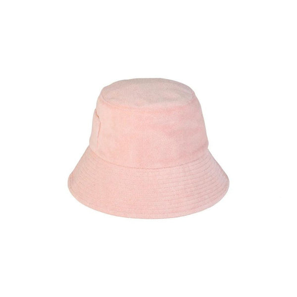 Lack of color, pink bucket hat Lack of Color Wave Bucket Hat Baby Pink Terry BPINKTERBUCK  main image 2