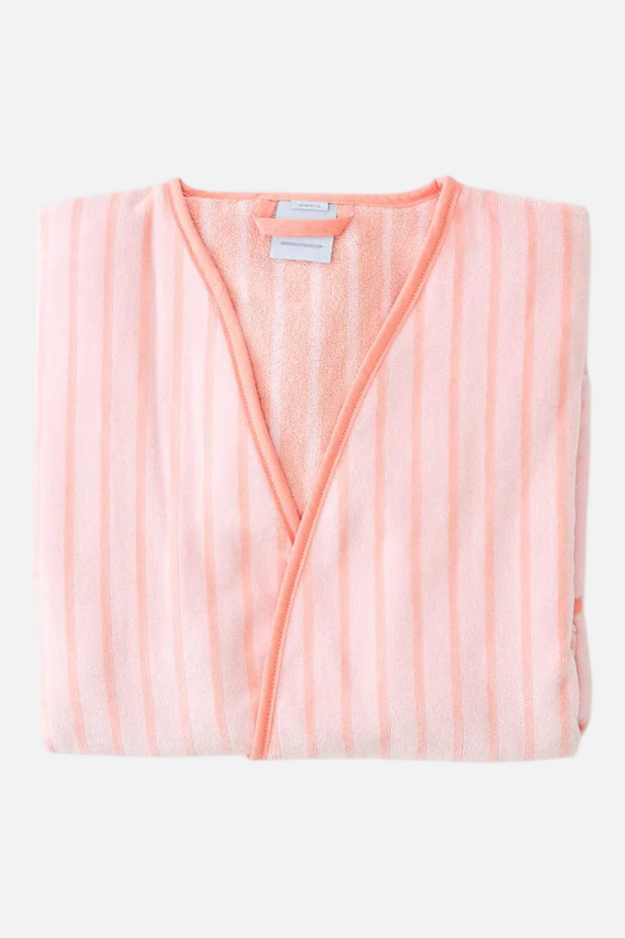 Weezie Short Plush Robe in Coral Parker