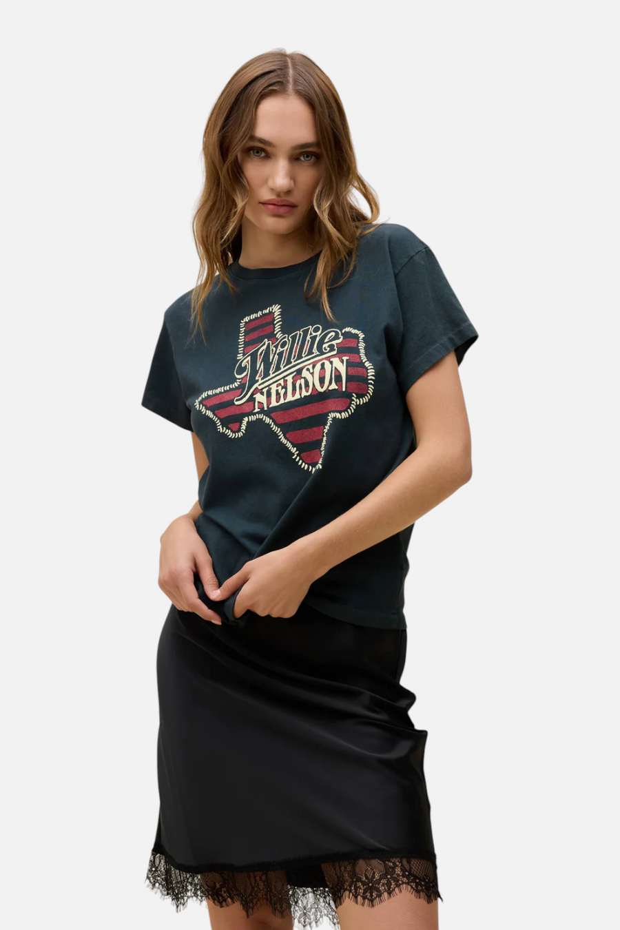 Daydreamer LA Willie Nelson Texas Stripes Tour Tee