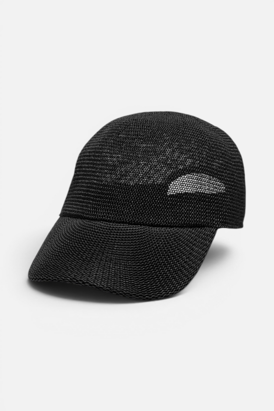 Wyeth Paula Mesh Packable Cap in black, front view