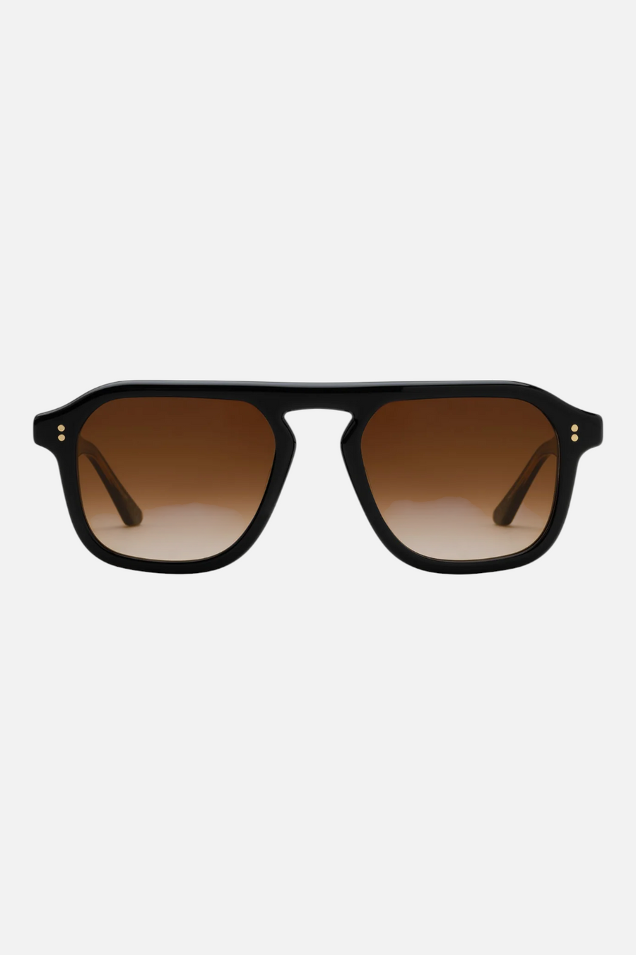 Krewe Zander Sunglasses in Black & Black Tea