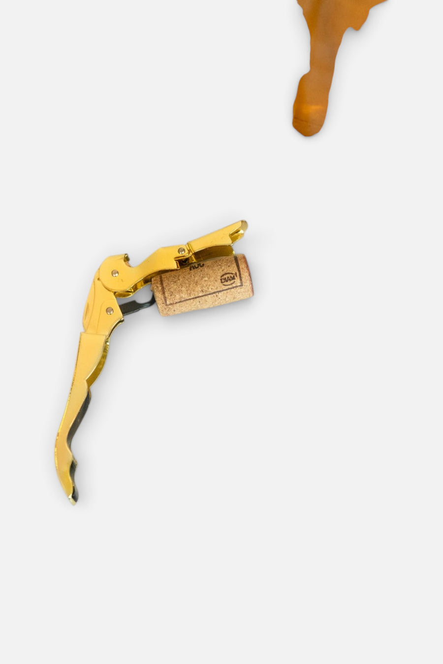 A Bar Above Wine Key Opener in Gold – detail