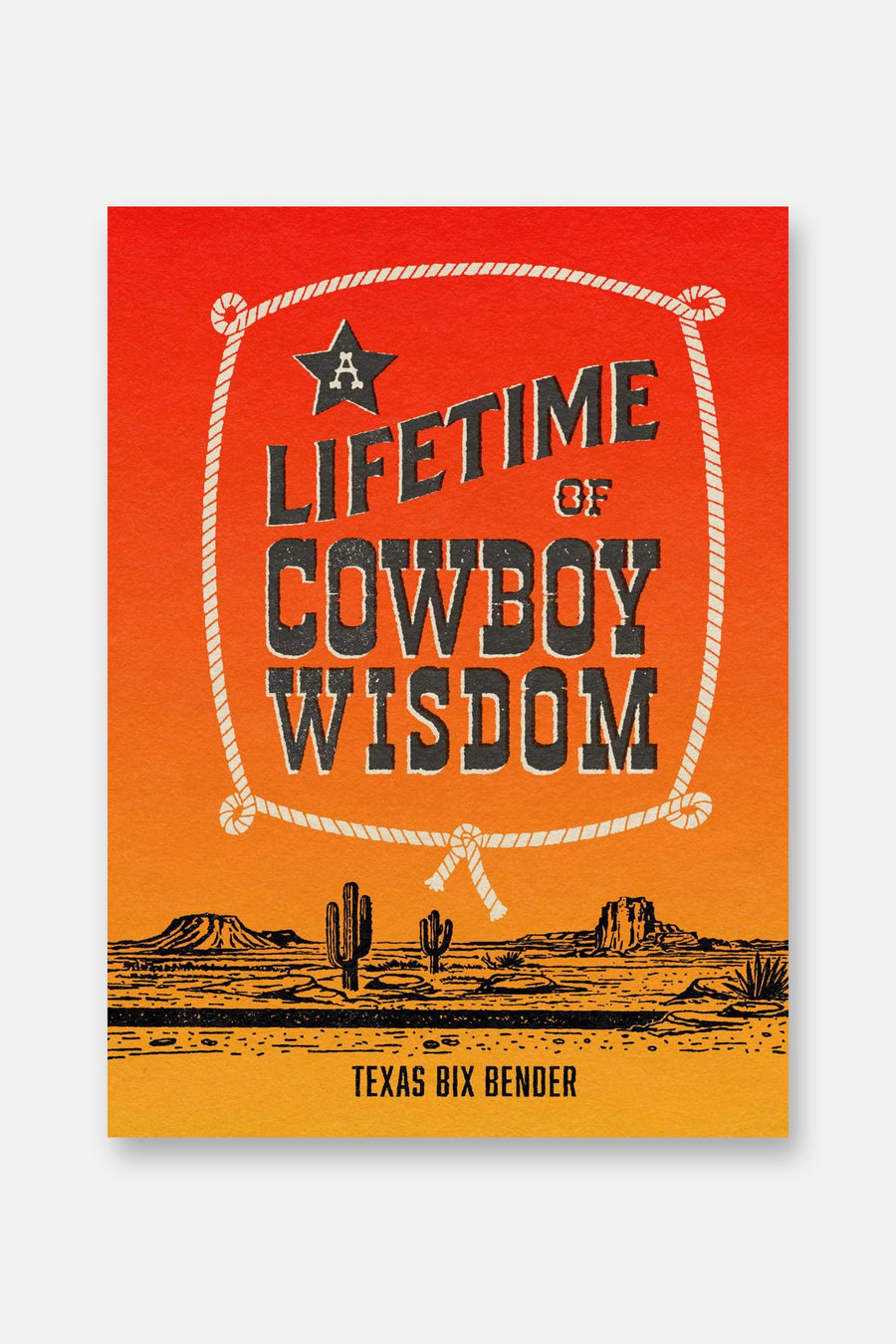 A Lifetime of Cowboy Wisdom – front view