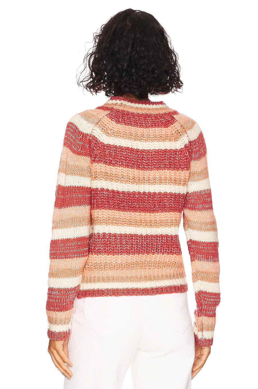Abigail Stripe Jumper/Sweater- Multi – side view