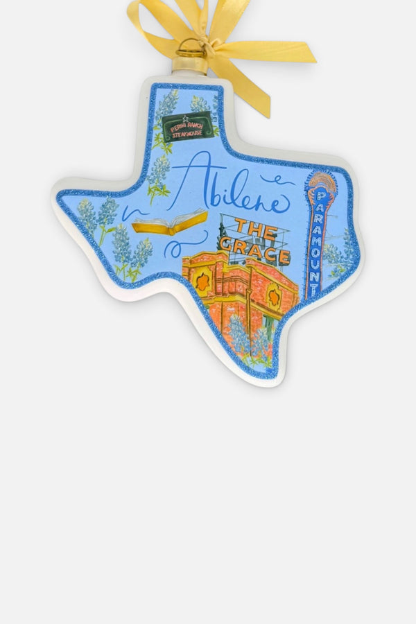 Abilene Blown Glass Ornament by Catherine Cartie, 2026 Edition