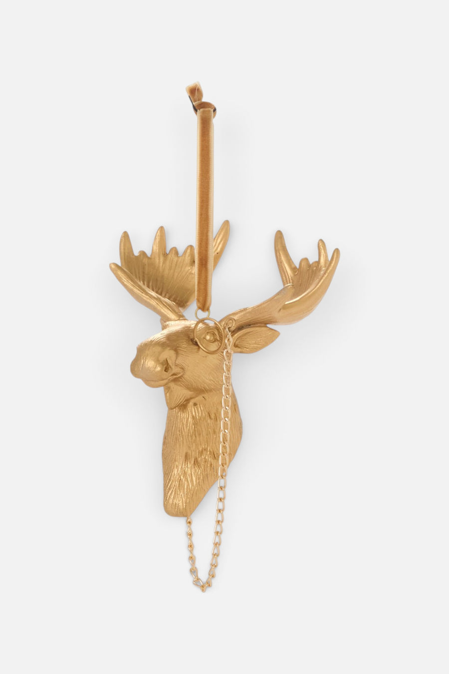 Accent Decor Eugene the Moose Ornament – front view