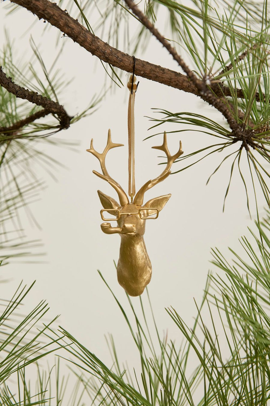 Accent Decor Frankie the Buck Ornament – side view
