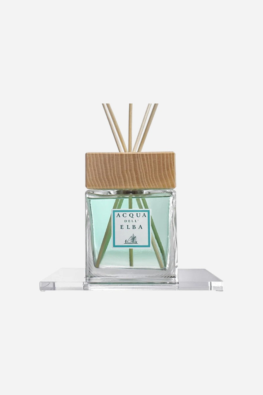 Acqua Dell'Elba Candle & Diffuser Display Plate in Medium - 500ml – back view
