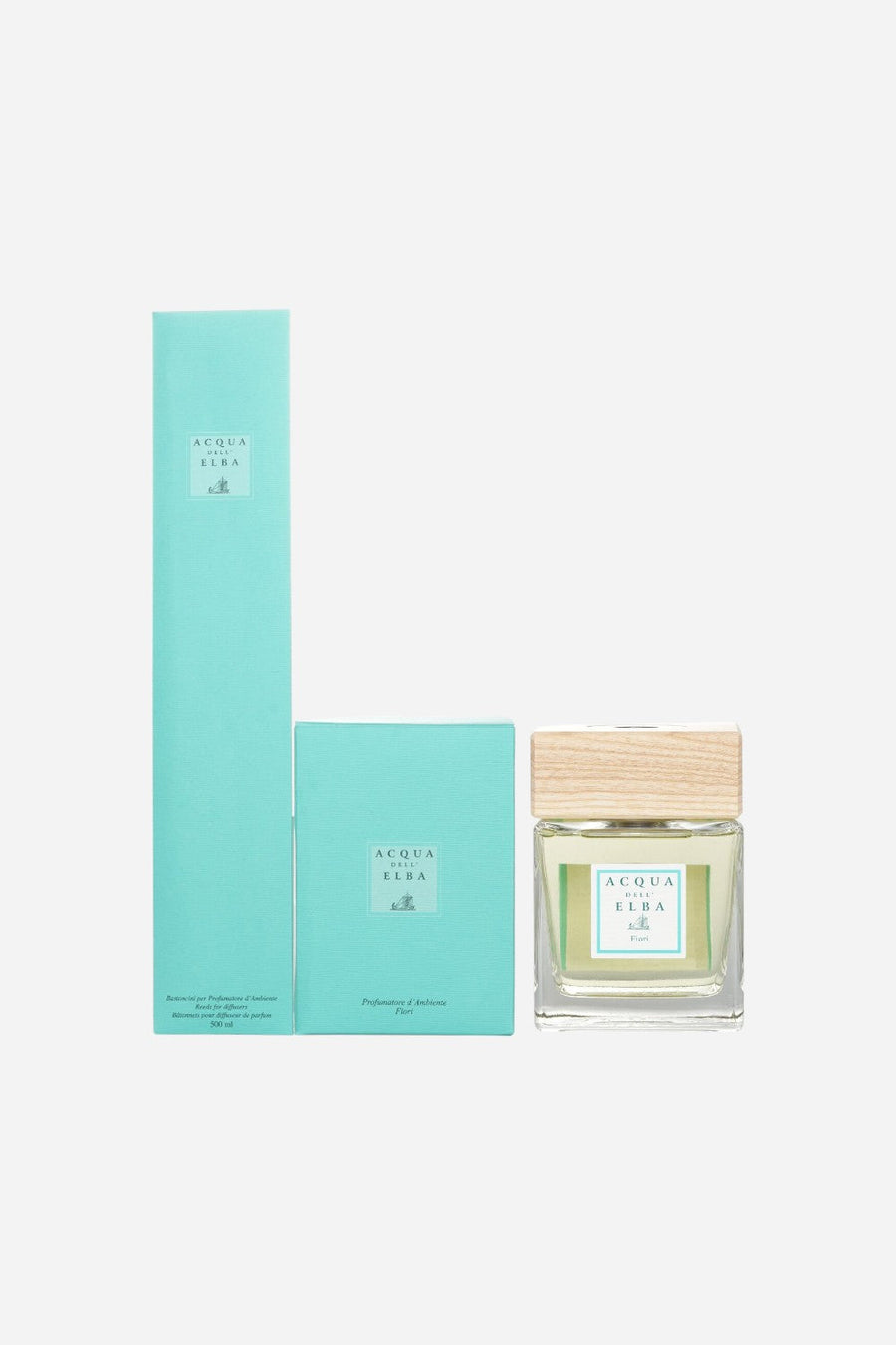 Acqua dell'Elba Fiori Fragrance Diffuser – flat lay