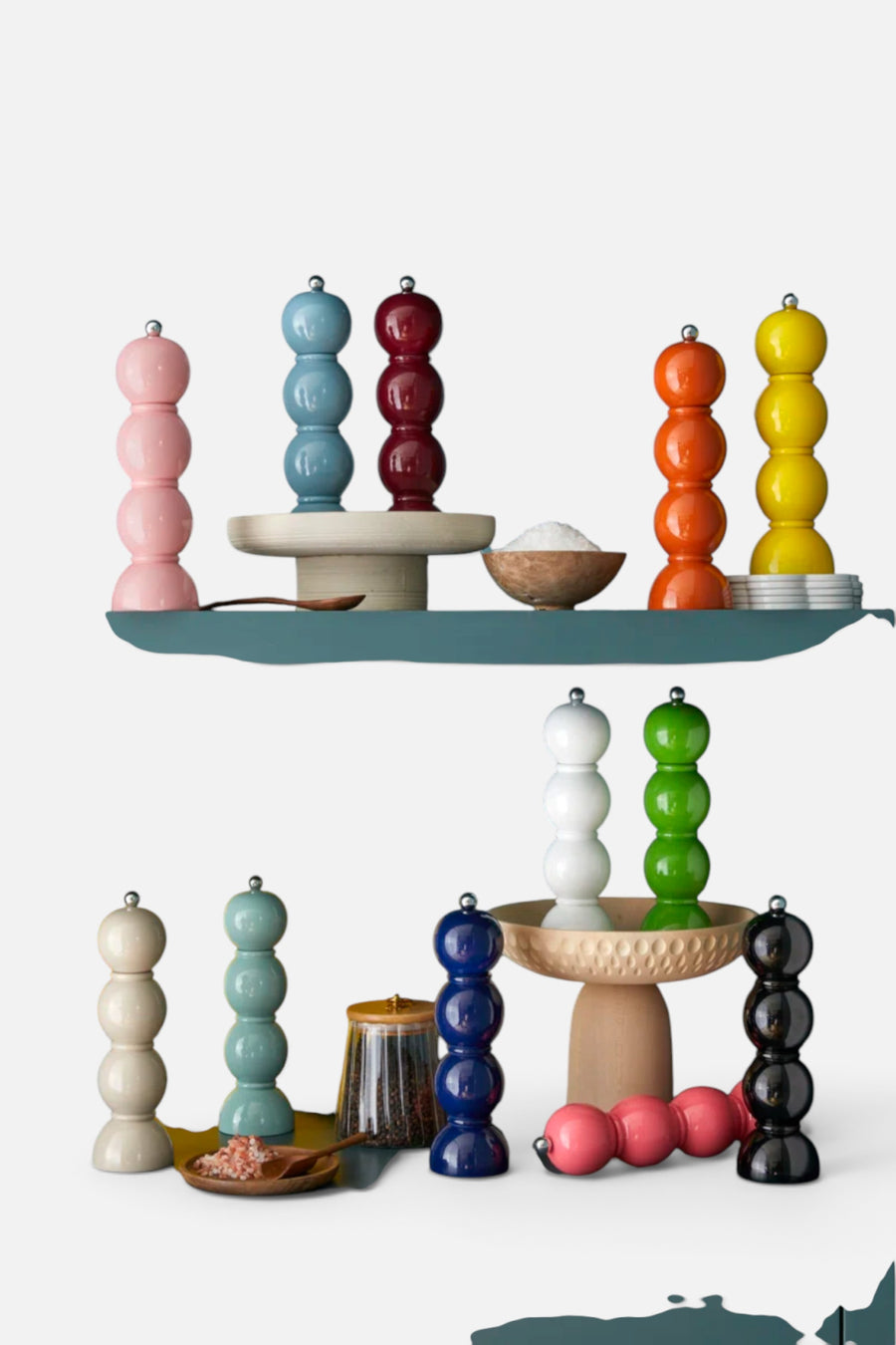 Addison Ross Bobbin 24cm Salt & Pepper Grinder – side view