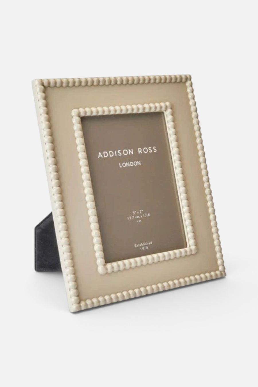 Addison Ross Cappuccino Bobbin Lacquer Photo Frame – front view