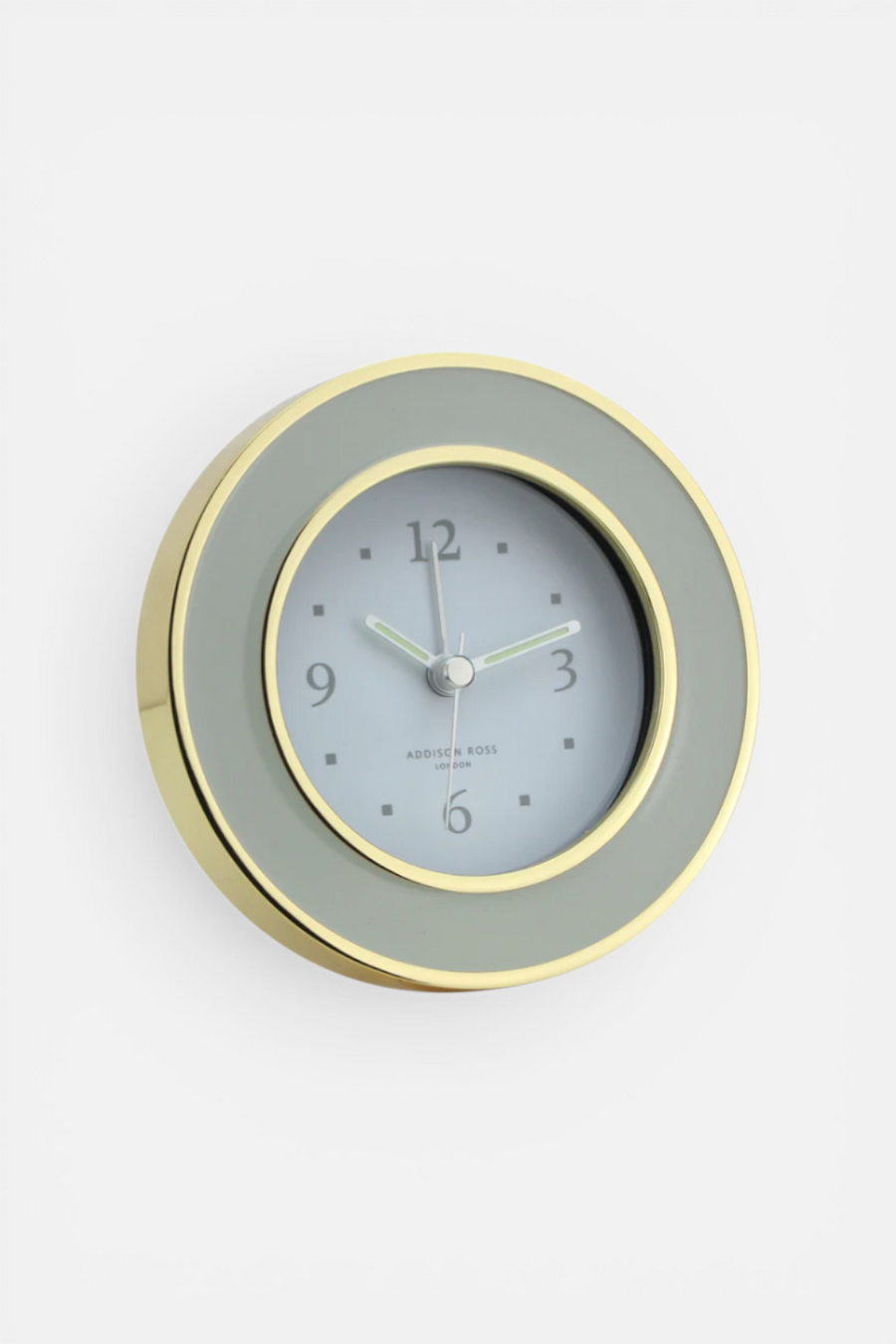 Addison Ross Chiffon & Gold Alarm Clock – front view