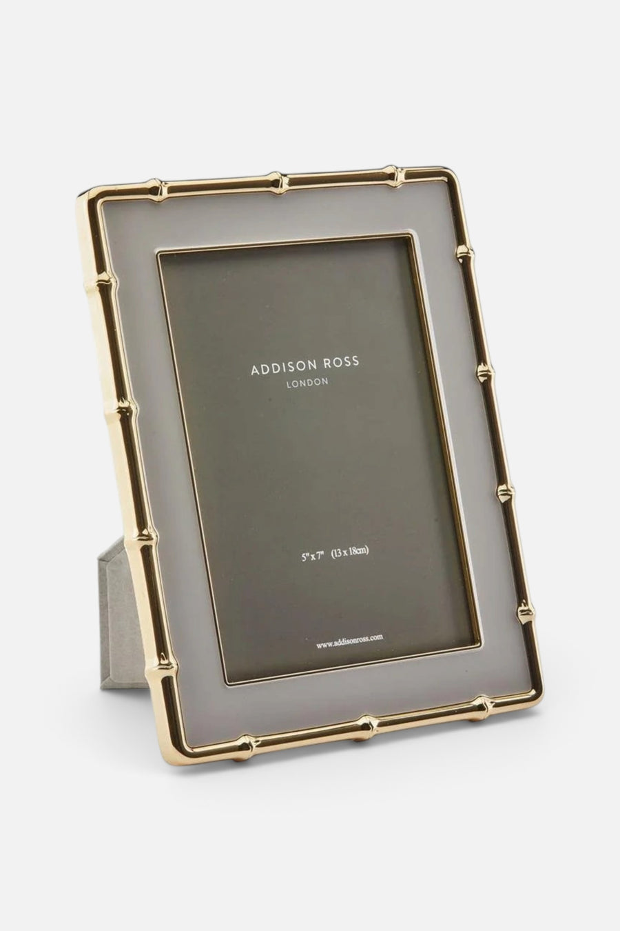 Addison Ross Chiffon & Gold Bamboo Enamel Photo Frame – front view